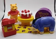 Lego Duplo Winnie the Pooh EEYORE'S BIRTHDAY SURPRISE #2982 Vintage Retired