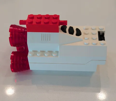 LEGO Vintage Electric Light And Sound Rocket Ending