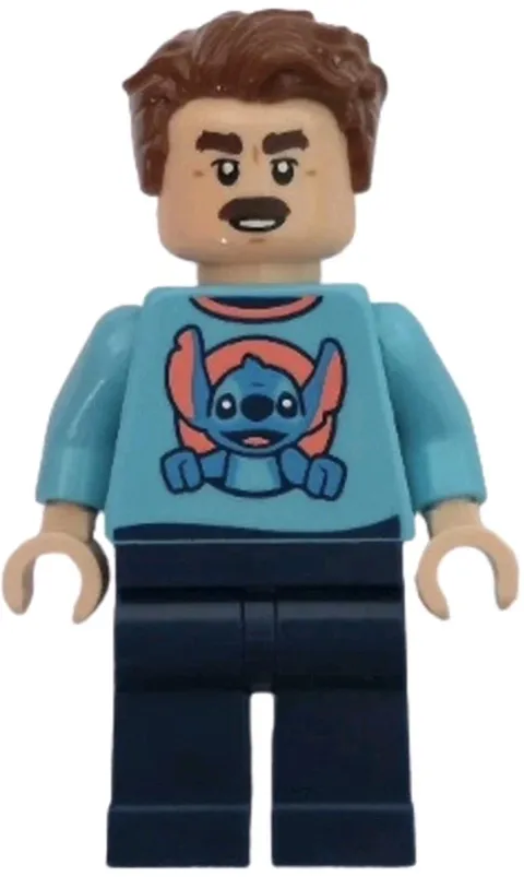 LEGO Disney Main Street USA Stitch Park Guest Exclusive Minifigure Set 43302