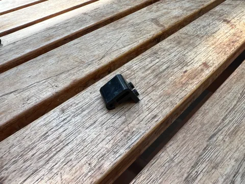 LEGO Train Plate, Modified 1 x 2 with Steam Engine Cylinder, Ref x461a Set 7865