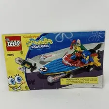 LEGO 3815 Spongebob Squarepants - Heroic Heroes of The Deep - INSTRUCTIONS ONLY