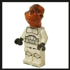 LEGO® Star Wars Ackbar Trooper Minifigure w/ Blaster 75388 Jedi Bob Mini Fig NEW