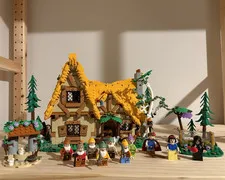 LEGO Disney Snow White and the Seven Dwarfs' Cottage 43242 2228 pcs 18+