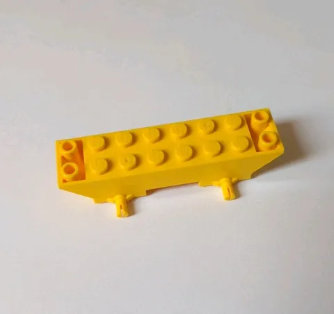 Lego 1 x yellow Vehicle, Base 2 x 8 x 1 1/3 set 6565 6470 6439 ref 30277