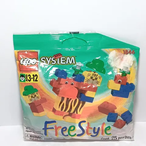 Lego System Freestyle 1846 (VTG 1996) NEW Sealed Bag