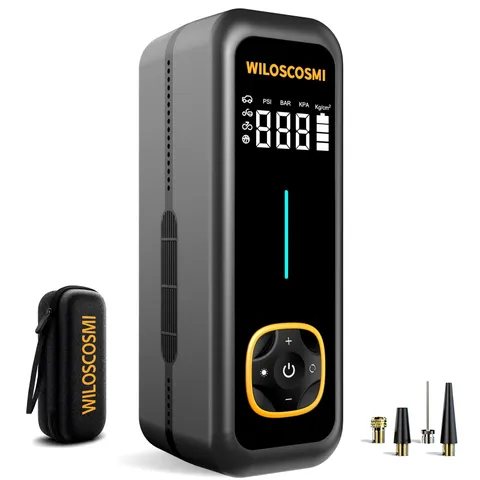 Wiloscosmi Tire Inflator Portable Air Compressorair Pump For Car - 5X Faster