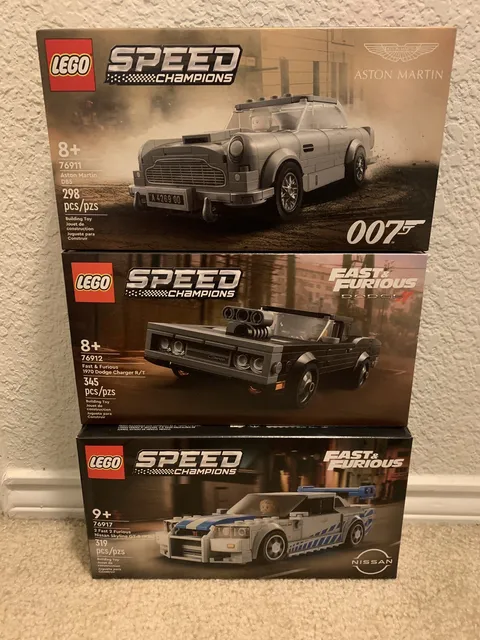 LEGO Speed Champions 76911 + 76912 + 76917 Lot of 3! New! Sealed!