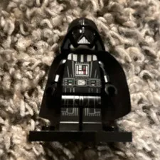 LEGO Star Wars Darth Vader Minifigure Plastic Figure w/ Helmet & Cape