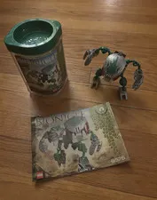 LEGO BIONICLE Lehvak-Kal (8576) w/ Krana, Canister and Manual