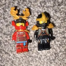 LEGO NINJAGO Minifigure Lot COLE AND NYA DUO BUNDLE!!!
