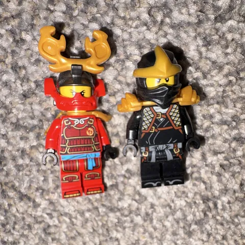 LEGO NINJAGO Minifigure Lot COLE AND NYA DUO BUNDLE!!!
