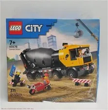 LEGO City Cement Mixer Truck Building Toy 60478 SEE DETAILS