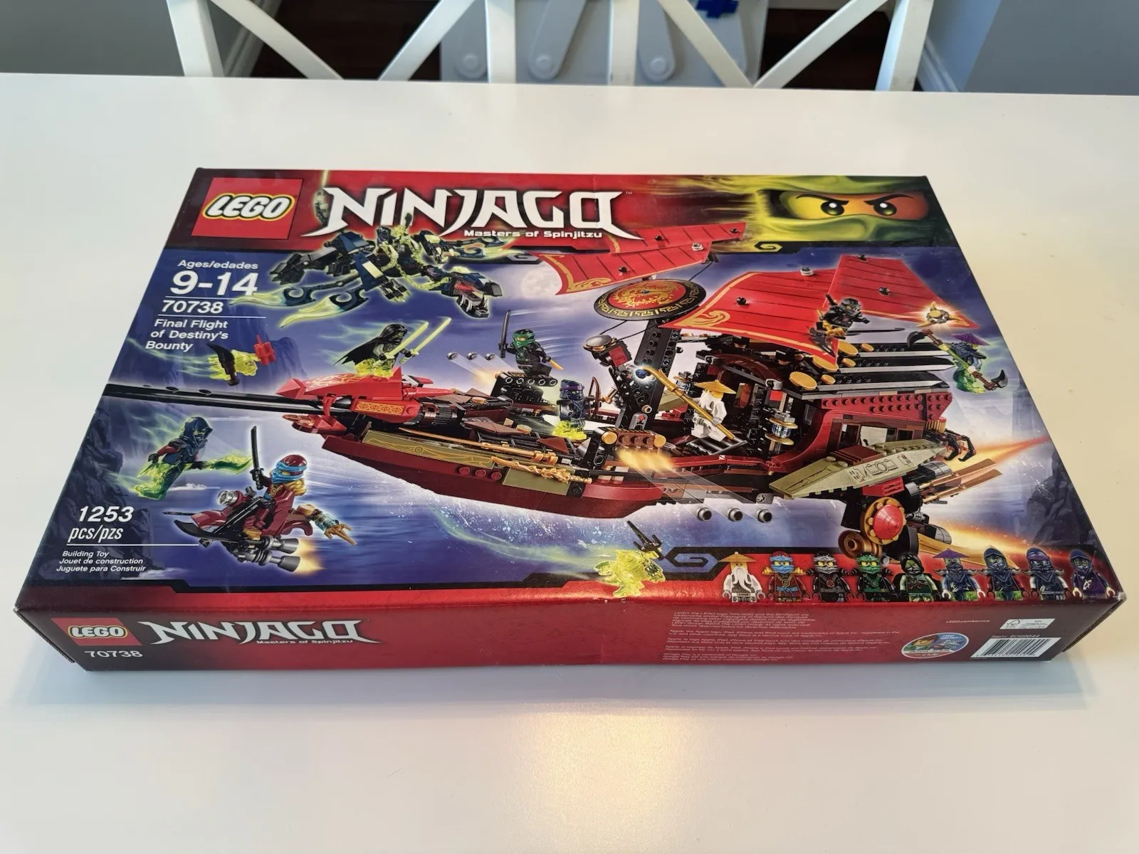 Lego Ninjago 70738 Final Flight of Destiny's Bounty Factory Sealed Set