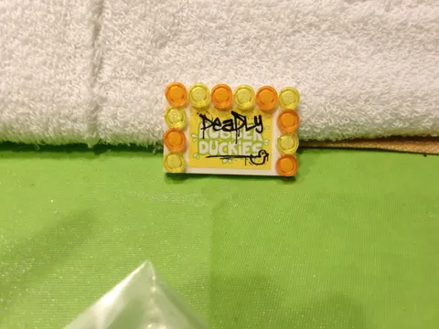 Lego Brick / Tile Deadly Duckies Part Replacement