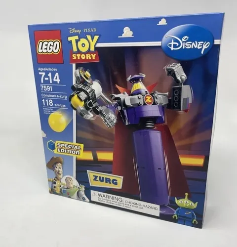 Lego 7591 CONSTRUCT-A-ZURG  set TOY STORY 2 3 4 disney pixar New