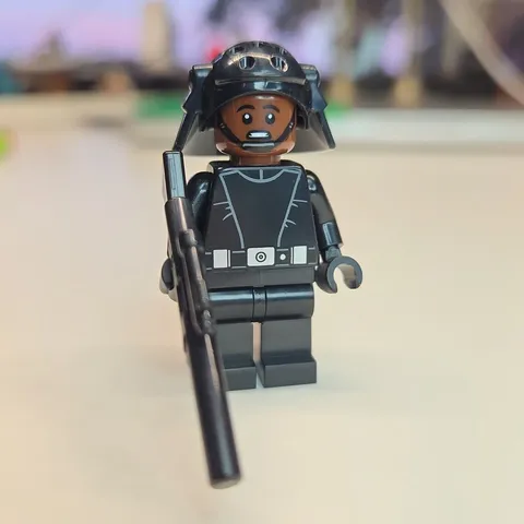 LEGO Imperial Navy Trooper Black - Reddish Brown Head 75419 sw1475 Minifig
