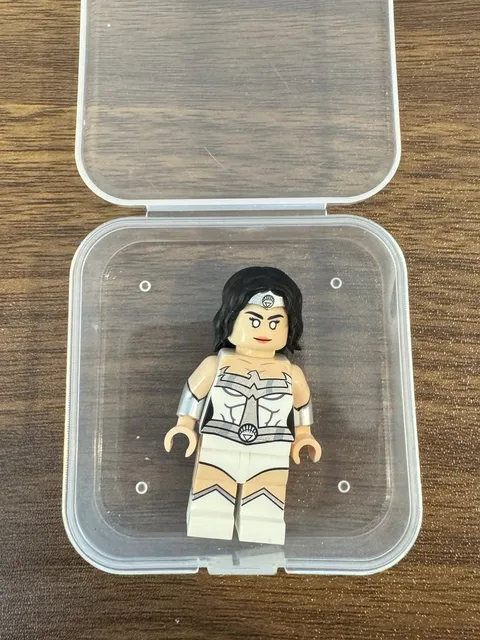 LEGO DC Comics White Lantern Wonder Woman Custom Minifigure By Purple Brick
