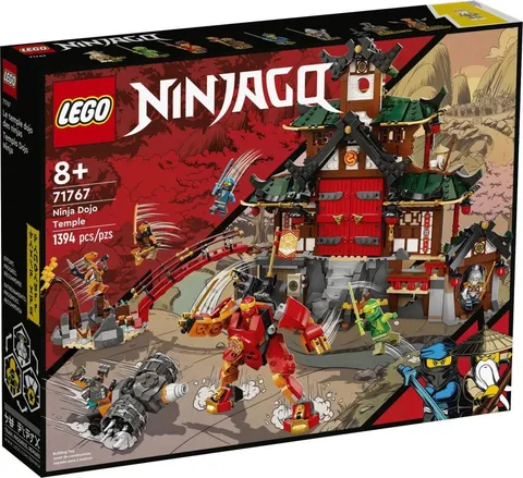 LEGO NINJAGO 71767 Ninja Dojo Temple Building Set New Sealed