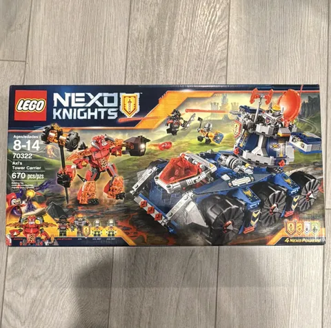 LEGO NEXO KNIGHTS 70322 Axl's Tower Carrier 670pc Box Set Ages 8-14