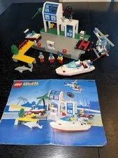 LEGO Town: Hurricane Harbor (6338) 1995 Hard To Find 100% Complete With Manual