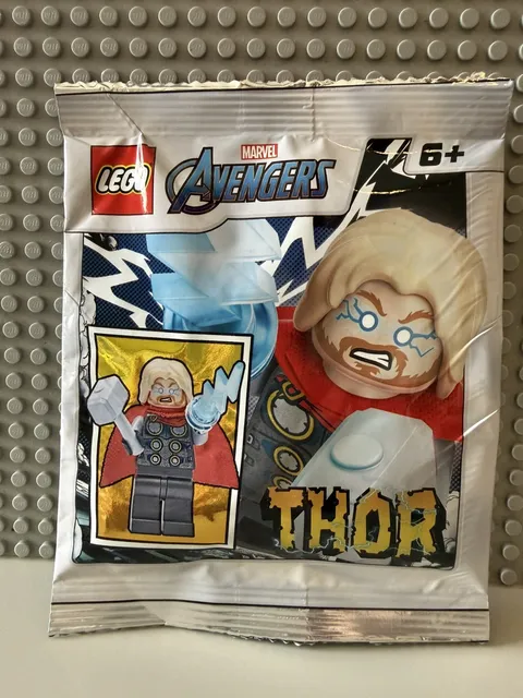 LEGO Super Heroes Marvel Avengers Thor Poly-Bag Foil Pack 242105 Minifigure New 