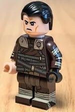 Lego Star Wars The Secret Disciple Custom Minifigure Light Customs LC GCC Brown