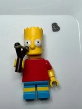 Lego New Bart The Simpsons Minifigure Fig