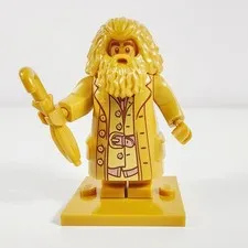 Lego Rubeus Hagrid Minifigure 20th Anniversary Gold Harry Potter 76391 hp324
