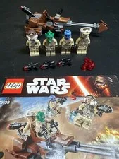 LEGO 75133 Star Wars Rebel Alliance Battle Pack Complete Set with Instructions