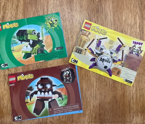 LEGO Mixers Manuals- 41519 41561 41512- LEGO Mixels