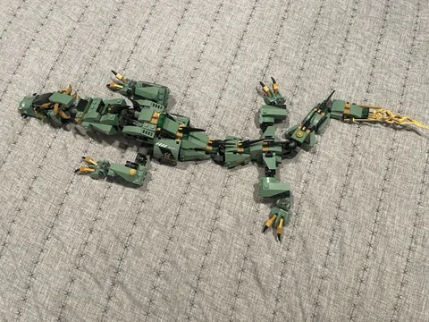 LEGO NINJAGO Green Ninja Mech Dragon 70612 - DELIVERED AS PICTURED no figs