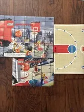 LEGO Sports Set 3428/3431 - Street Ball 2v2 NBA - INSTRUCTIONS and Court ONLY