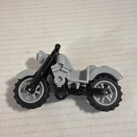 LEGO Gray Motorcycle from Wolverine's Chopper Showdown 6866 Marvel