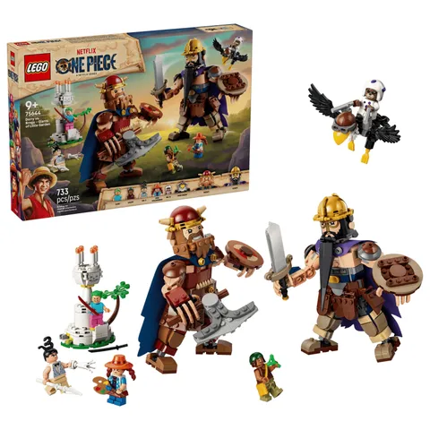 LEGO 75644 ONE PIECE Dorry vs. Brogy – Giants of Little Garden Miss Goldenweek
