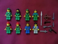 LEGO Castle Kingdoms Forestmen  Minifigures Lot.