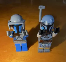LEGO Star Wars Death Watch/PazViz Minifigures Lot of 2 (NO ARMOUR FOR PAZ VIZLA)