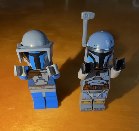 LEGO Star Wars Death Watch/PazViz Minifigures Lot of 2 (NO ARMOUR FOR PAZ VIZLA)