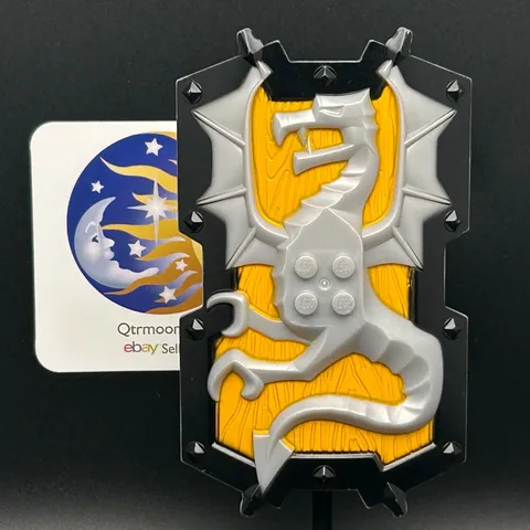 LEGO Brand KNIGHTS KINGDOM Large Figure DRACUS Shield PART ~54184~ DRAGON x1