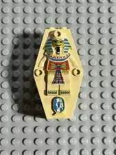 LEGO Egyptian Sarcophagus Lid and coffin Tan From 5988 King Tut Egypt Mummy