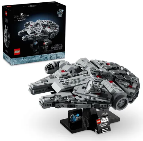 LEGO Star Wars 75375 Millennium Falcon 25th Anniversary Buildable Model New