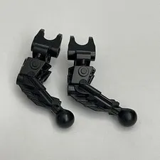 Lego 60900 Bionicle Arm Black Replacement Parts Pieces Lot of 2