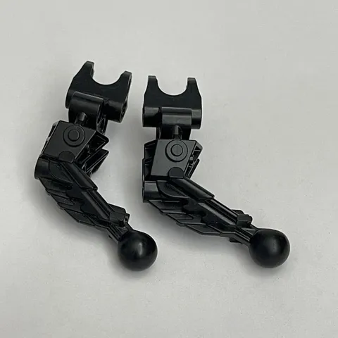 Lego 60900 Bionicle Arm Black Replacement Parts Pieces Lot of 2