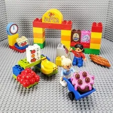 My First LEGO DUPLO Supermarket - 6137 - Complete - No Box / Manual - Ships Fast