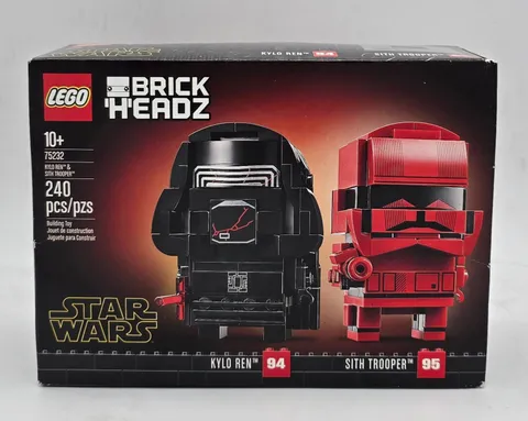LEGO BrickHeadz 75232 Star Wars Kylo Ren Sith Trooper Retired Sealed