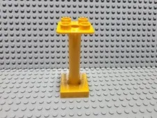 LEGO Duplo Bright Orange 2x2x4 Support Column Post