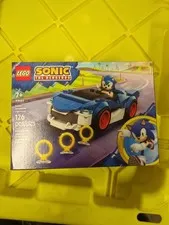 LEGO Sonic The Hedgehog Sonic: Speedster Lightning Race Car Toy Multicolor