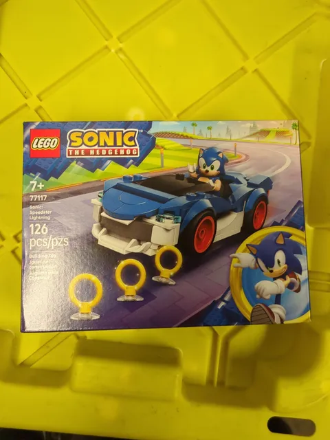 LEGO Sonic The Hedgehog Sonic: Speedster Lightning Race Car Toy Multicolor