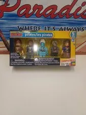 Make- It Blocks Lego 5 Pirate Figures Compatible