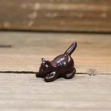 LEGO 6251 Dark Brown Cat Crouching Minifigure Animal