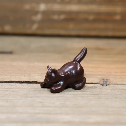 LEGO 6251 Dark Brown Cat Crouching Minifigure Animal